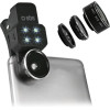SBS Lens Kit 4 In 1 (Fish EYE, MACRO, Wild ANGLE, FLASH) - (KITLENS41)