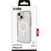 SBS Light Mag Iphone 15 Transparent Backcover - (LIGMAGIP1561T)