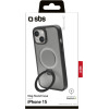 SBS Mag Stand Iphone 15 Black Backcover - (GCOVSTIP1561K)