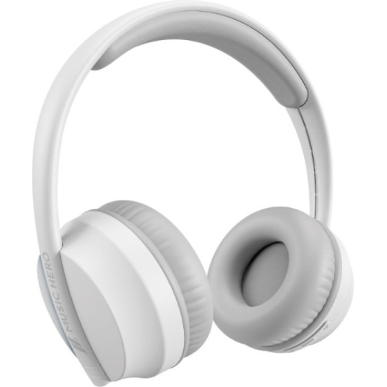 SBS Music Hero Skidup Wireless Headphone White - (MHHEADFLICKBTW)