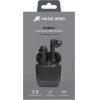 SBS Music Hero Wireless Earphones Tws Nubox Black - (MHTWSNUBOXBTK)