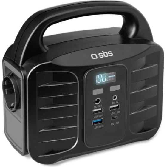 SBS Portable Power Station 155Wh 3USb / Typec + Ac Output - (TEPOWST150W)