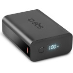 SBS Powerbank 20000 Mah 2 Ports PD20 Black - (BB20000LCDEVOP)