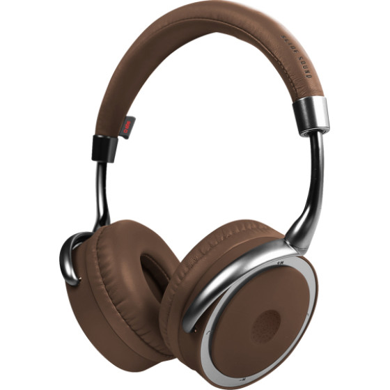 SBS Premium Wireless Slide Headphones Brown - (THEADPHONEBTS)