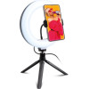 SBS Ring Light Led 8.5cm Table Clip - (SELFIESPOTRING)