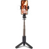 SBS Selfie Stick Pro Led Light And Build In Tripod - (TRIPODPROBTK)