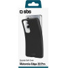 SBS Sensity Soft Motorola Edge 30 Pro Black Backcover - (SENSMOED30PK)