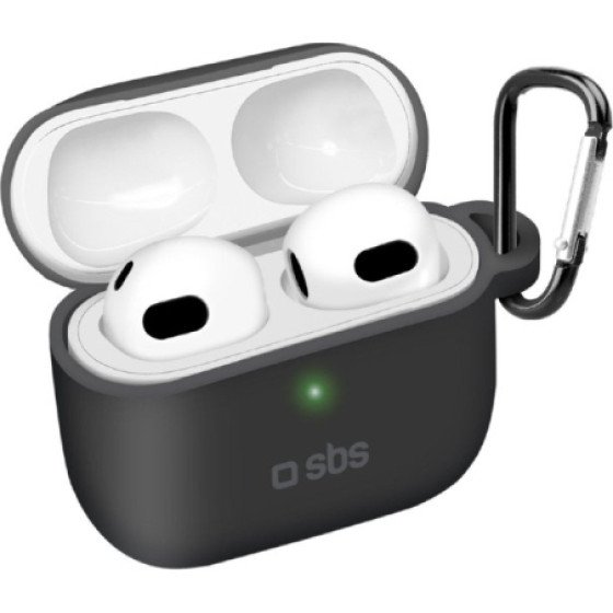 SBS Silicone Case Airpods 3 Black - (TEAPCOV3K)