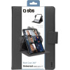 SBS Tablet Universal Rotating Book Case Up To 11' Black - (BOOKUNROT10K)