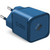 SBS Travel Charger Pd 20W Gan Blue - (TRGAN1C20B)