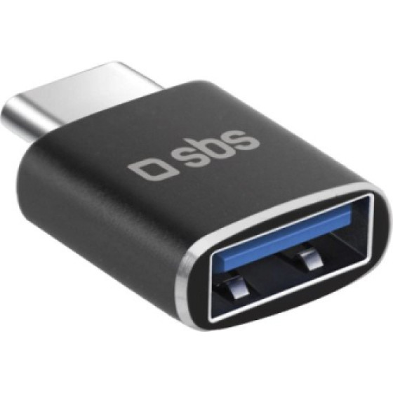 SBS Type C To Usb Adapter Black - (ADAPTTCUSB)
