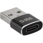 SBS Usb To Type C Adapter Black - (ADAPTUSBTC)