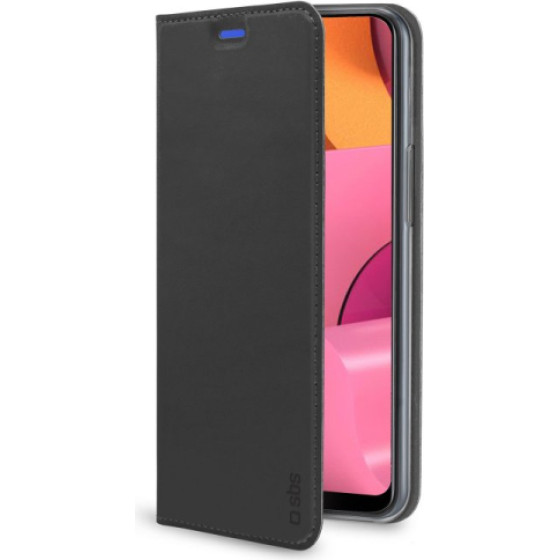 SBS Wallet Lite Book Case Samsung A20s Black - (BKLITESAA20SK)