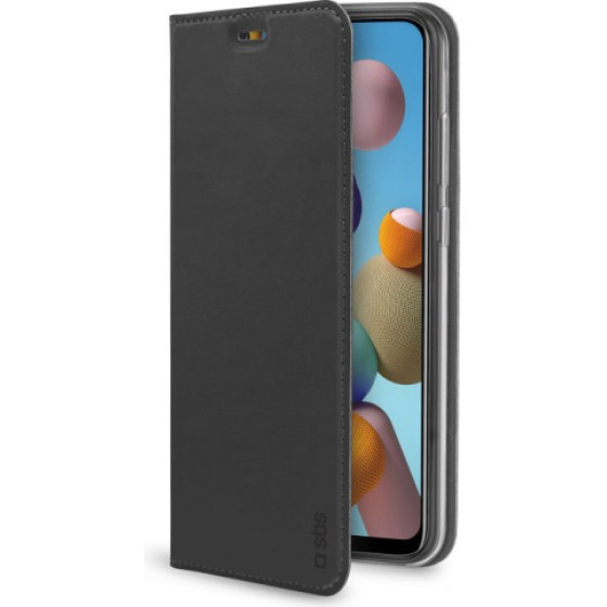 SBS Wallet Lite Book Case Samsung A21s Black - (BKLITESAA21SK)