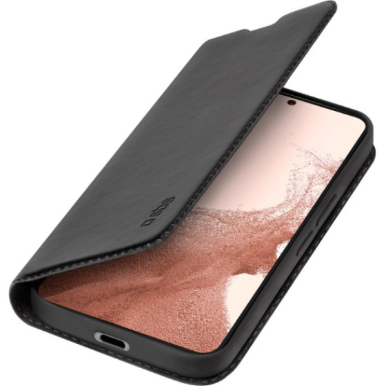 SBS Wallet Lite Book Case Samsung S23 Plus Black - (BKLITESAS23PK)