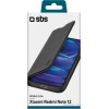 SBS Wallet Lite Book Case Xiaomi Redmi 12 Black - (ITESENSXIR12K)