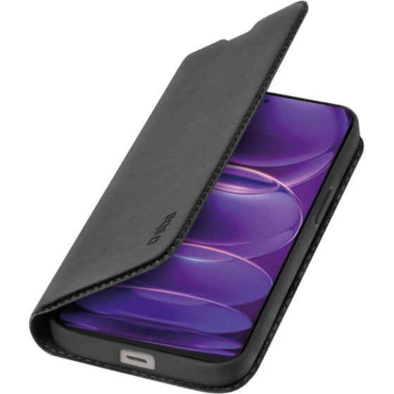 SBS Wallet Lite Book Case Xiaomi Redmi Note 12 Pro Plus Black - (KLITEXIRNO12PB)
