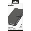 SBS Wallet Stand Book Iphone 15 Pro Black - (BKWALIP1561PK)