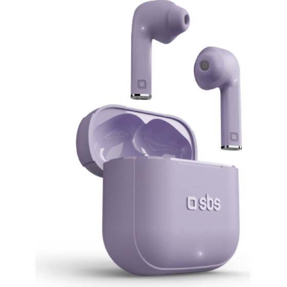 SBS Wireless Earphones Tws Beat Free Violet - (TWSBEATFREEBTV)