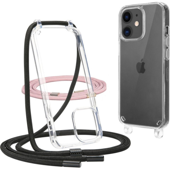 Tech-Protect Flexair Cord Tpu Case Iphone 11 Black Pink Backcover - (TPCOIP11BP)