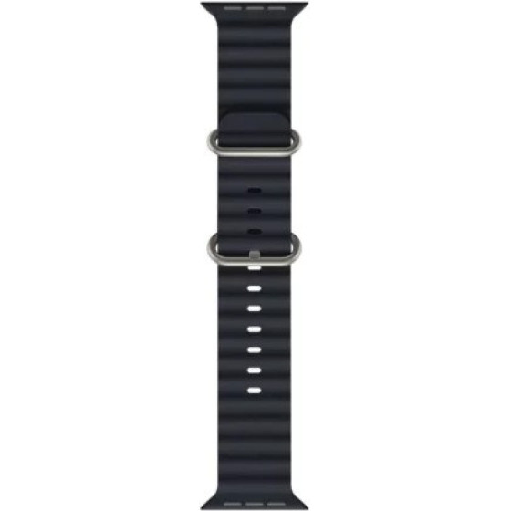 Tech-Protect Replacment Band Icon For Apple Watch 4 / 5 / 6 / 7 / Se (42 / 44 / 45 MM) Black - (TPRBI5BL)
