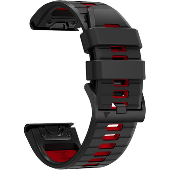 Tech-Protect Replacment Band Icon For Garmin Fenix 3 / 5X / 3HR / 5X Plus / 6X / 6X Pro / 7X Black r - (TPRGF5XBR)