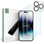 Tech-Protect Supreme Set Tempered Glass Camera + Screen Iphone 14 Pro - (TPSUIP14P)