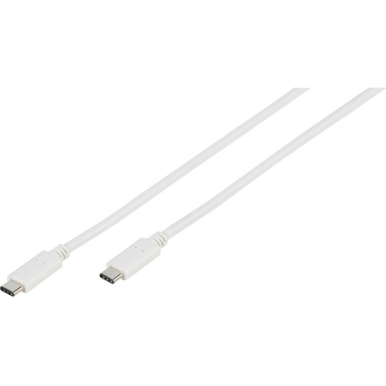 Vivanco Data Cable Type C To Type C 1m White - (A39641)