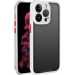 Vivanco Frosted Cover Iphone 14 Pro Semi transparent/Grey Backcover - (63472)