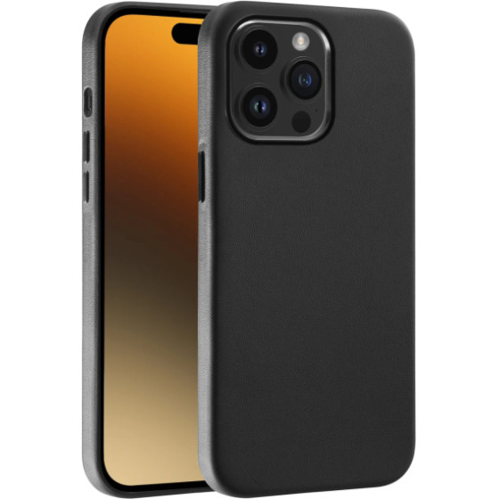 Vivanco Mag Classic Cover Iphone 15 Pro Max Black Backcover - (63918)