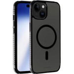 Vivanco Mag Solid Elite Cover Iphone 15 semi-Transparent Black Backcover - (63889)