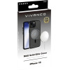 Vivanco Mag Solid Elite Cover Iphone 15 semi-Transparent Black Backcover - (63889)