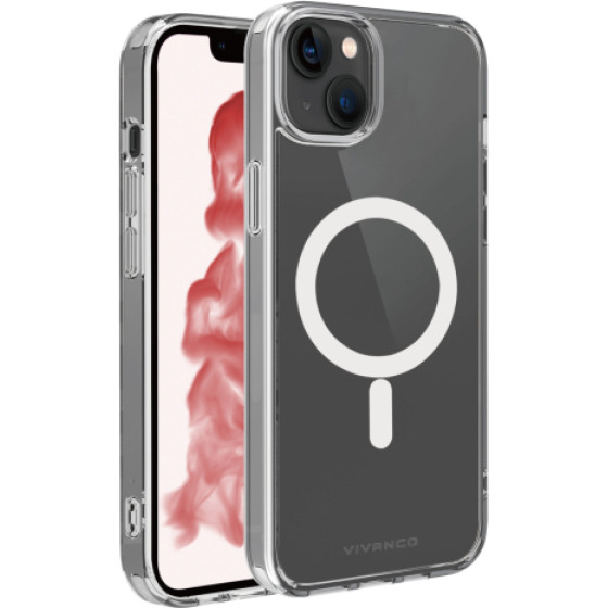 Vivanco Mag Steady Cover Iphone 14 Plus Transparent Backcover - (63484)