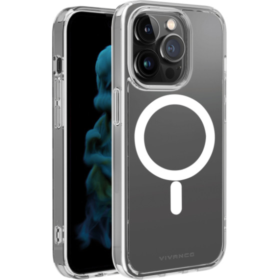 Vivanco Mag Steady Cover Iphone 14 Pro Max Transparent Backcover - (63499)