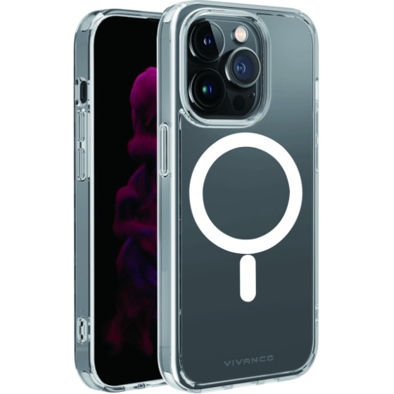 Vivanco Mag Steady Cover Iphone 14 Pro Transparent Backcover - (63468)