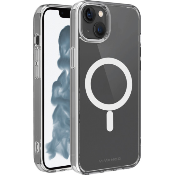 Vivanco Mag Steady Cover Iphone 14 Transparent Backcover - (63449)
