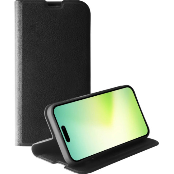 Vivanco Premium Wallet Book Case Iphone 15 Plus Black - (63907)