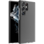 Vivanco Rock Solid ANTI-Shock Cover Case Samsung S23 Ultra Transparent Black Backcover - (63516)