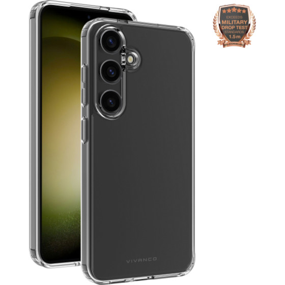 Vivanco Safe & Steady Case Samsung S24 Plus Transparent Backcover - (64082)