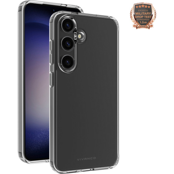 Vivanco Safe & Steady Case Samsung S24 Transparent Backcover - (64088)