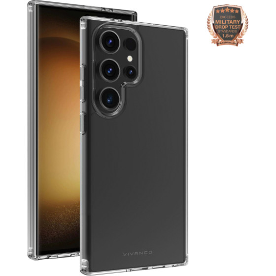 Vivanco Safe & Steady Case Samsung S24 Ultra Transparent Backcover - (64077)