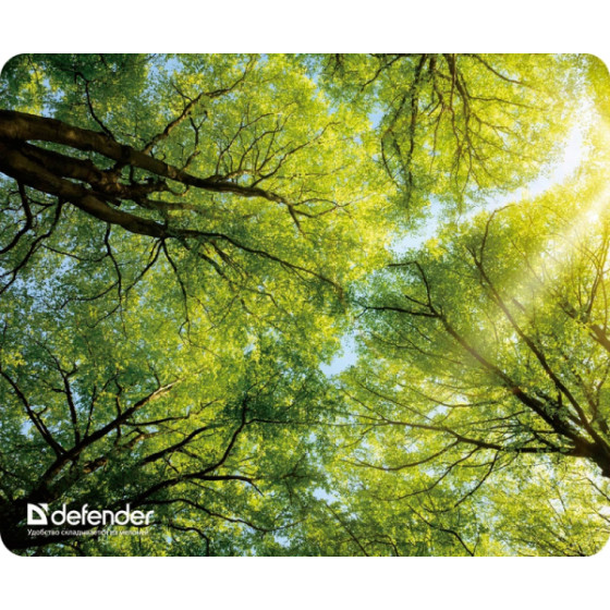 Defender Mousepad Silk Nature 230x190x1.6mm (FOREST) - (50707-08)