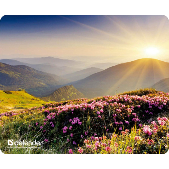 Defender Mousepad Silk Nature 230x190x1.6mm (MOUNTAINS) - (50707-07)