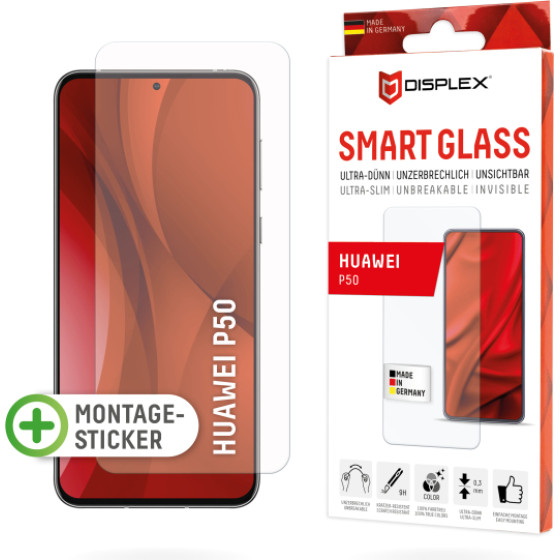 Displex Smart Glass 2D EASY-On Huawei P50 - (01667)