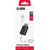 SBS Audio Wireless To Usb & Jack Adaptor Black - (RXTXBTK)