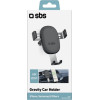 SBS Car Holder Automatic Closure Gravity For Airvent Black - (SUPPCLIPGRAVK)