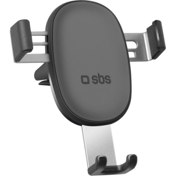 SBS Car Holder Automatic Closure Gravity For Airvent Black - (SUPPCLIPGRAVK)