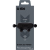 SBS Car Holder Gravity For Airvent Black - (SUNSUPGRAVK)