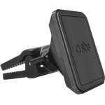 SBS Car Holder Magnetic Airvent Adjustable Tiltable Black - (SUPMAGXLCLIP)