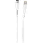 SBS Data Cable Mfi Type C To Lightning 3m White - (CABLELIGTC3W)